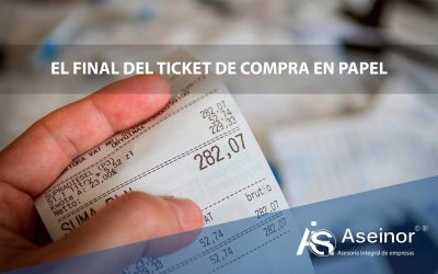 EL FINAL DEL TICKET DE COMPRA EN PAPEL